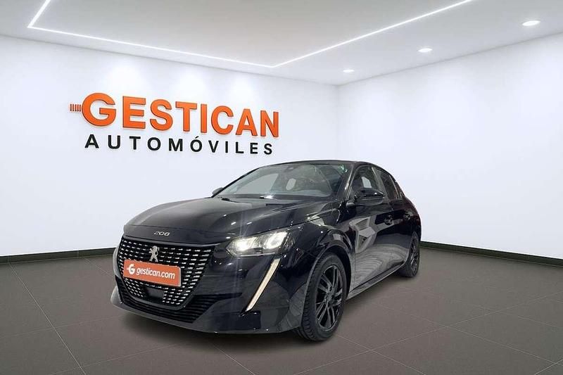 Negro Usado 2021 Peugeot 208 Active Utilitario | 10.990 € (Precio justo) - Imagen 1/4