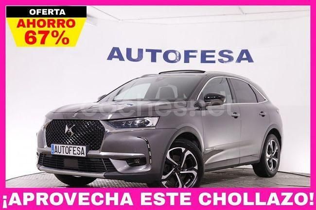 Gris / plata Usado 2019 DS Automobiles DS7 Crossback So Chic SUV | 15.900 € (Buen precio) - Imagen 1/4