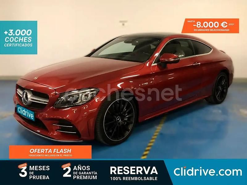 Usado Mercedes C43 AMG 390 CV (286 kW) 2020 Rojo Coupe