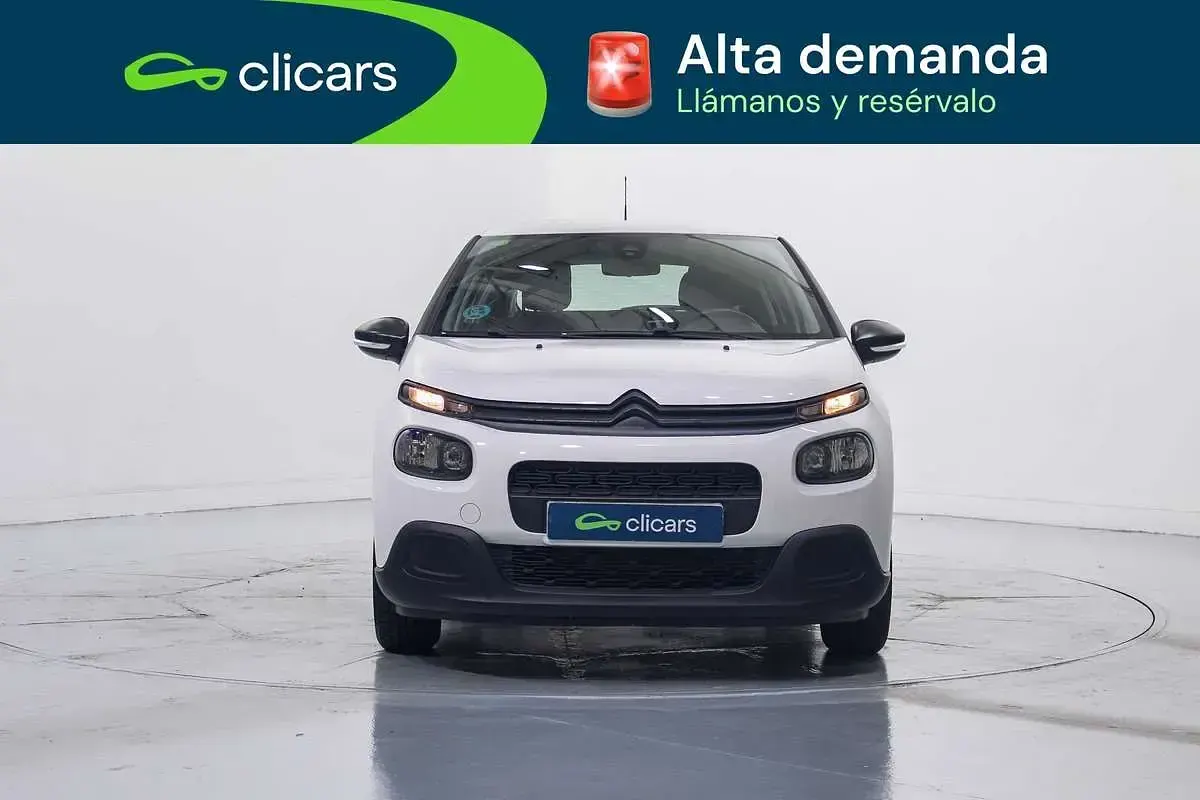 Usado Citroën C3 Live 68 CV (50 kW) 2018 Blanco Utilitario