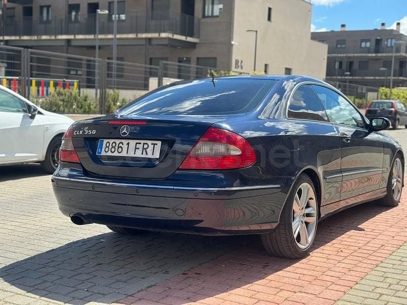 Usado Mercedes CLK350 Avantgarde 272 CV (200 kW) 2007 Negro Coupe