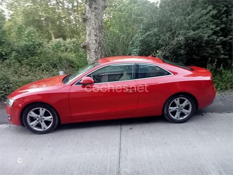 Usado Audi A5 170 CV (125 kW) 2008 Rojo Coupe