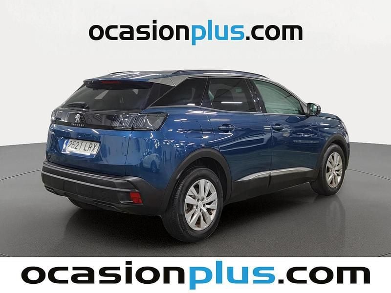 Usado Peugeot 3008 Style 130 CV (95 kW) 2021 Azul SUV