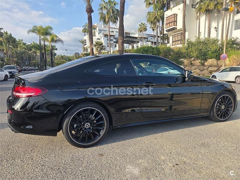 Usado Mercedes C200 184 CV (135 kW) 2022 Negro Coupe