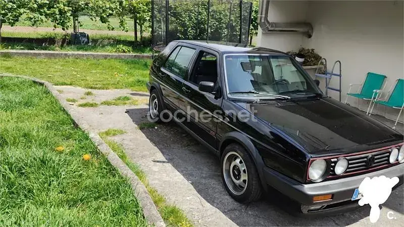 Usado VW Golf II GTI 112 CV (82 kW) 1990 Negro Utilitario