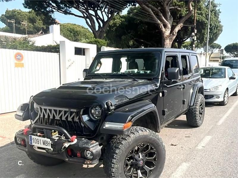 Negro Usado 2019 Jeep Wrangler Unlimited SUV | 44.900 € (Buen precio) - Imagen 1/4