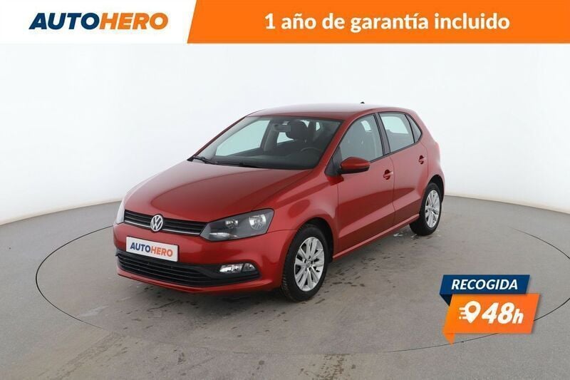Rojo Usado 2016 VW Polo Utilitario | 10.299 € (Precio justo) - Imagen 1/3