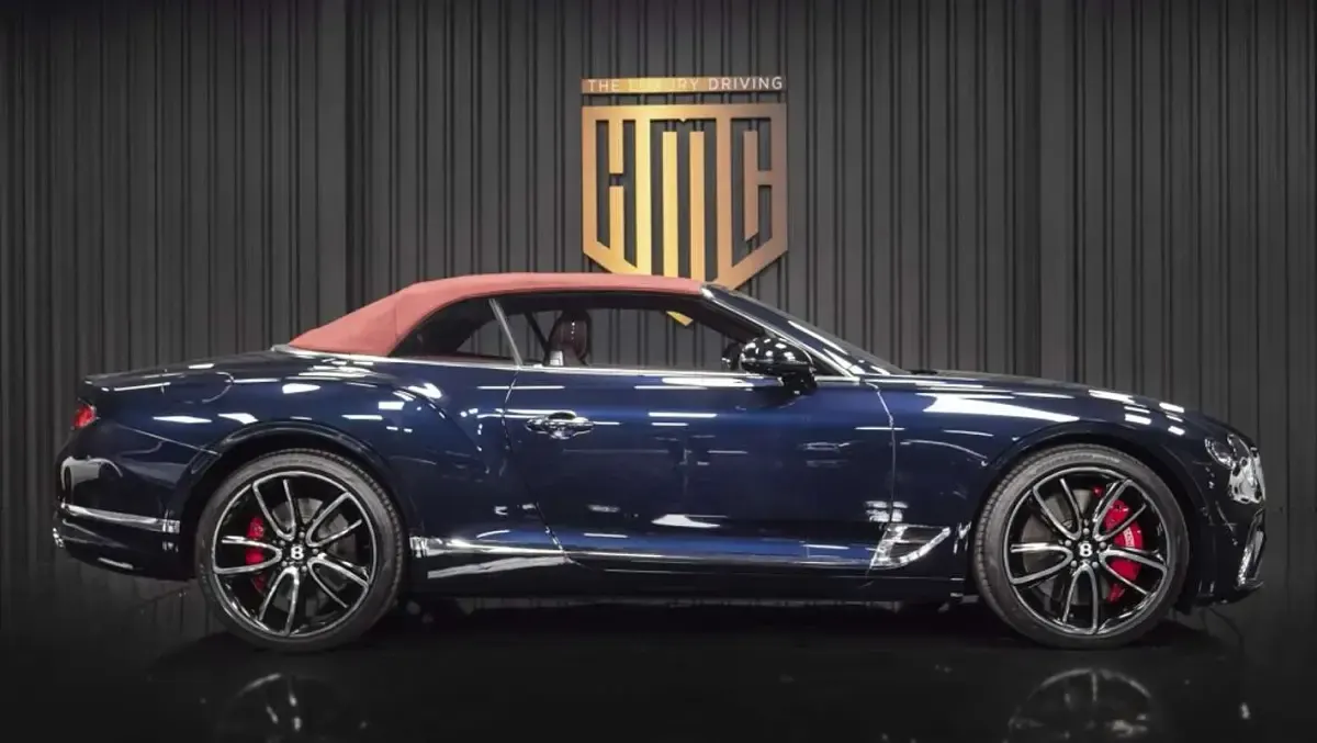 Usado Bentley Continental GT Convertible 549 CV (403 kW) 2023 Azul Descapotable