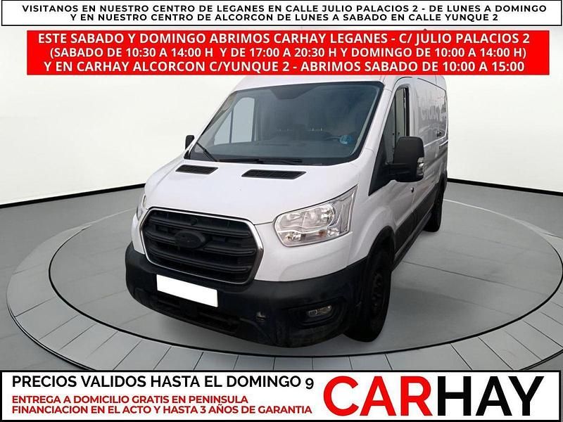 Blanco Usado 2021 Ford Transit Trend Van | 21.990 € (Buen precio) - Imagen 1/4