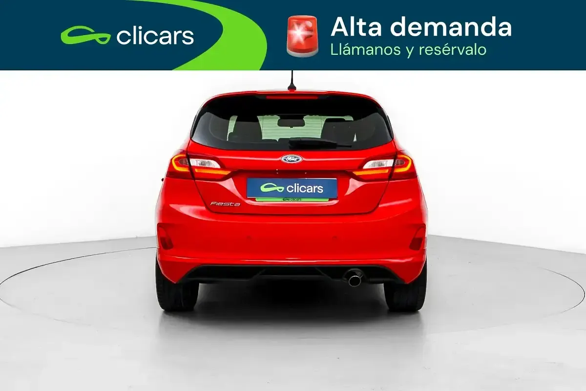 Usado Ford Fiesta ST-Line 140 CV (102 kW) 2018 Rojo Utilitario
