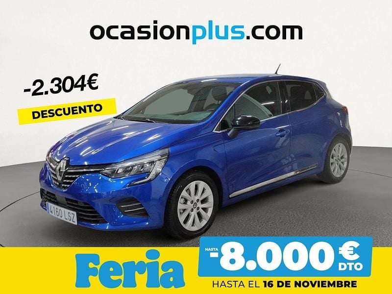 Azul Usado 2021 Renault Clio V Zen Berlina | 18.090 € (Precio justo) - Imagen 1/4