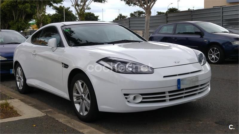 Blanco Usado 2008 Hyundai Coupé Coupe | 6000 € (Un poco caro) - Imagen 1/4