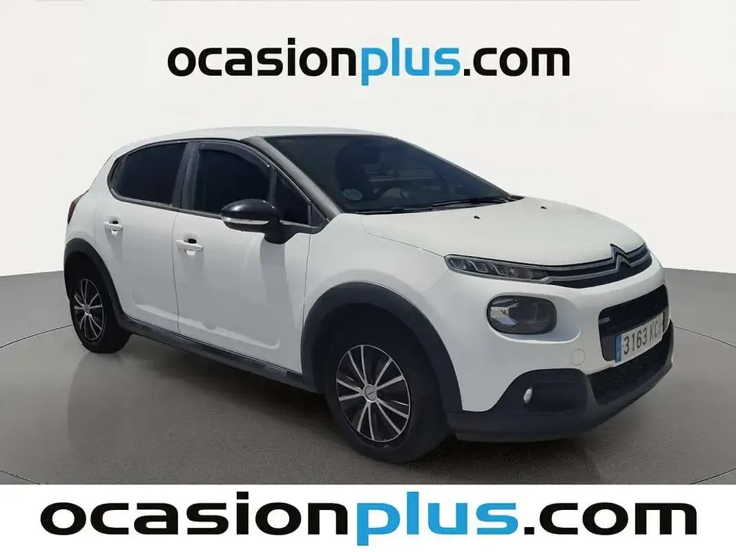 Usado Citroën C3 Feel 82 CV (60 kW) 2017 Blanco Utilitario