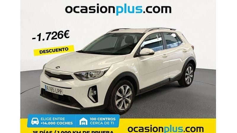 Blanco Usado 2021 Kia Stonic SUV | 16.628 € (Precio justo) - Imagen 1/4