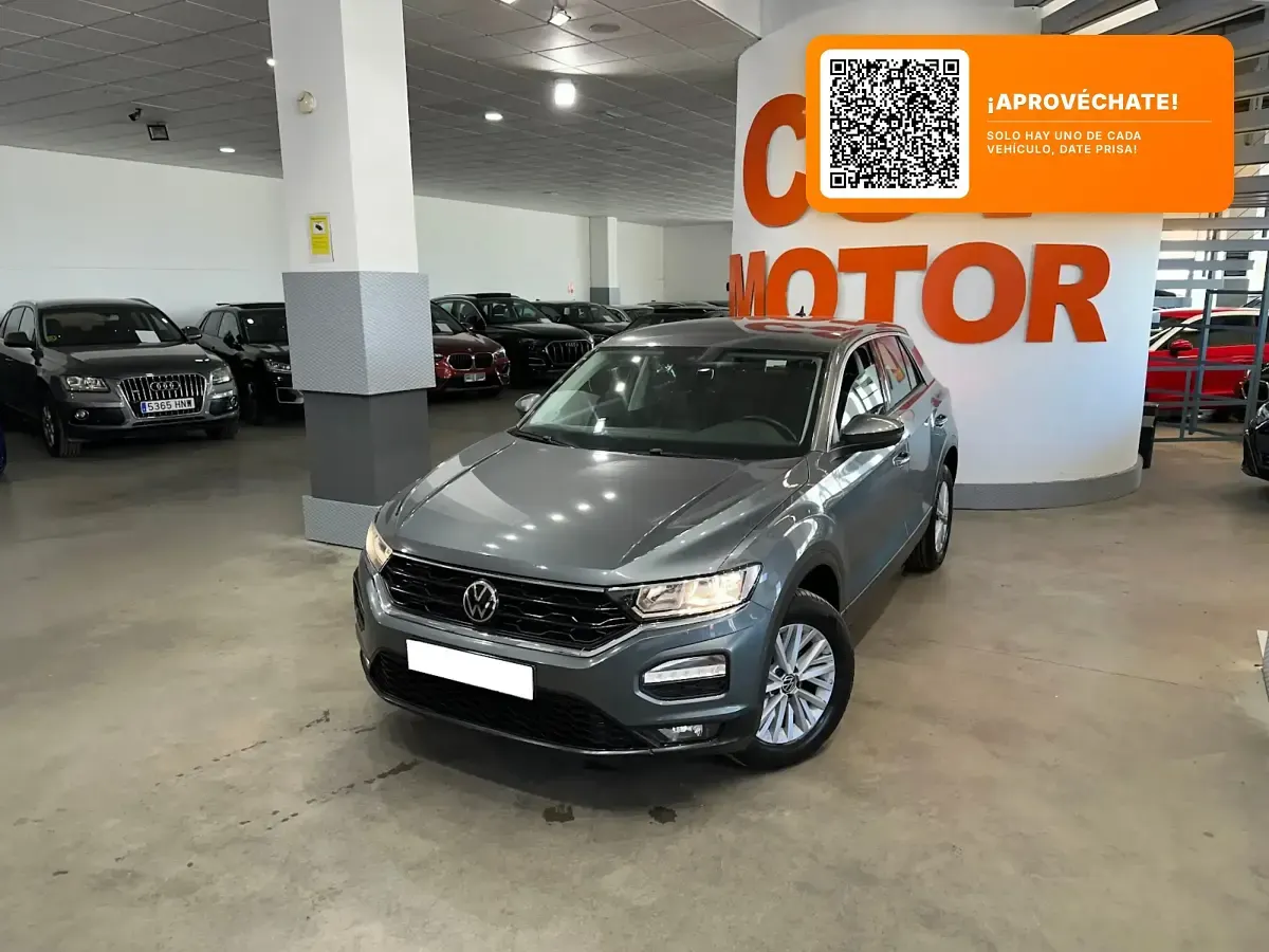 Usado VW T-Roc Edition 116 CV (85 kW) 2020 Gris / plata SUV