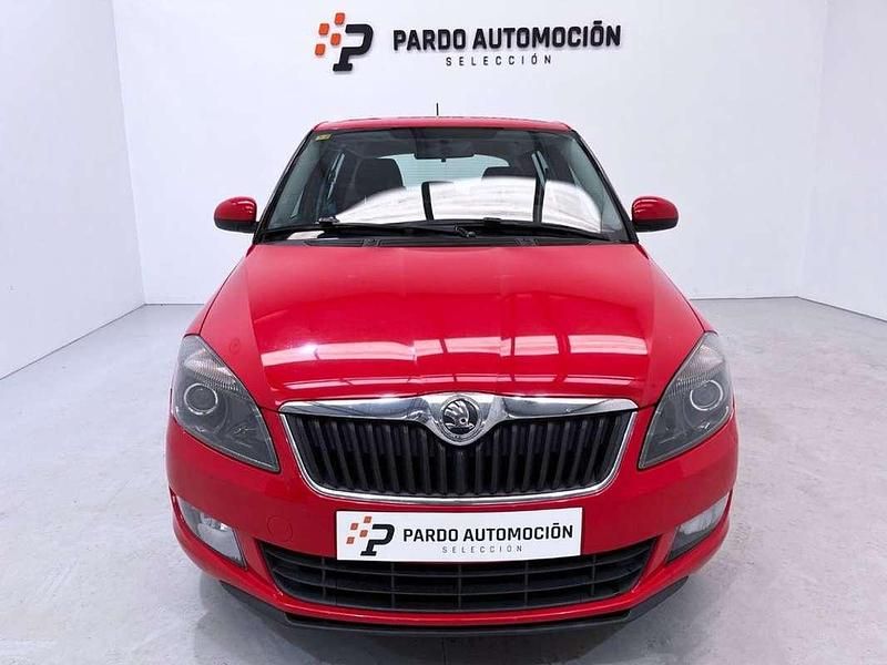 Brugt Skoda Fabia 69 HK (50 kW) 2014 Rød Hatchback