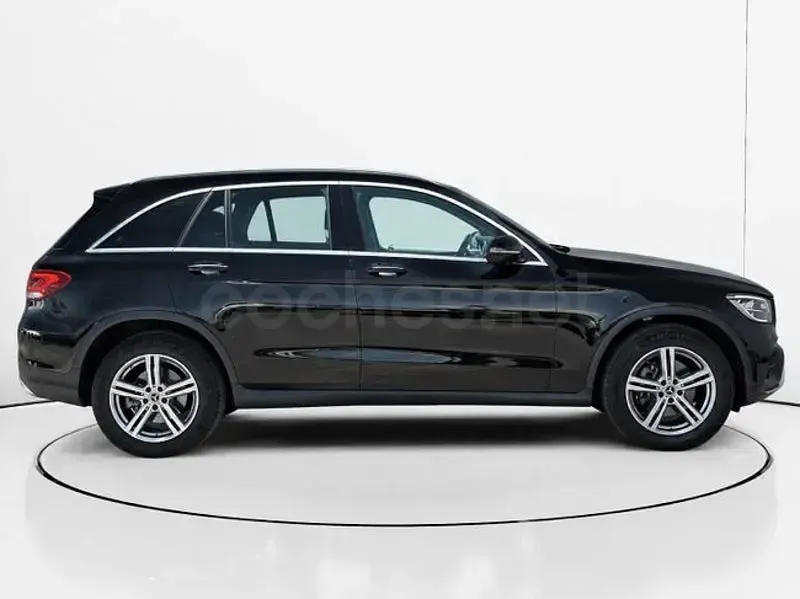 Usado Mercedes GLC220 194 CV (142 kW) 2022 Negro SUV