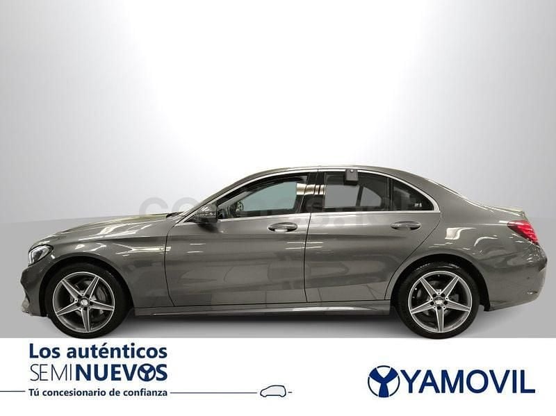 Usado Mercedes C220 Avantgarde 170 CV (125 kW) 2016 Gris Berlina