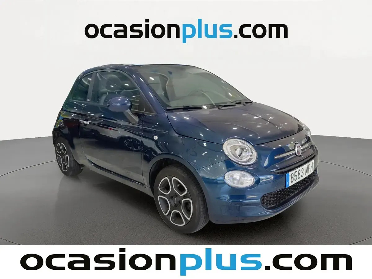 Usado Fiat 500C Club 71 CV (52 kW) 2023 Azul Descapotable