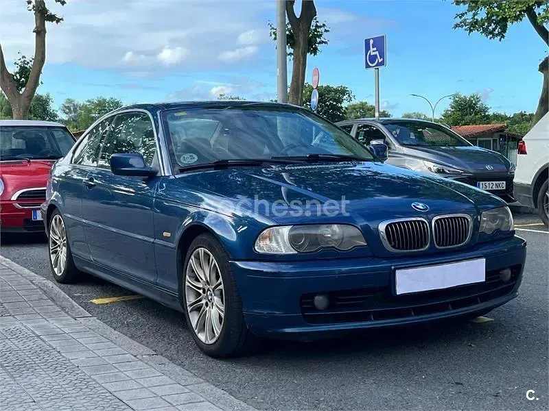 Usado BMW 323 170 CV (125 kW) 1999 Azul Coupe