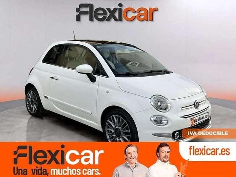 Blanco Usado 2017 Fiat 500 Lounge Utilitario | 9490 € (Precio justo) - Imagen 1/4
