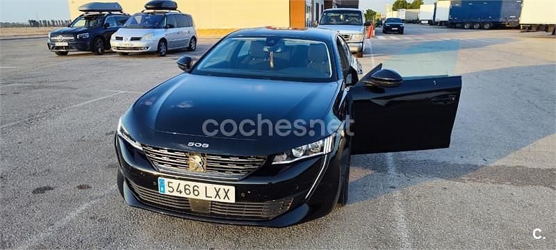 Negro Usado 2022 Peugeot 508 Active Berlina | 18.500 € (Super precio) - Imagen 1/4