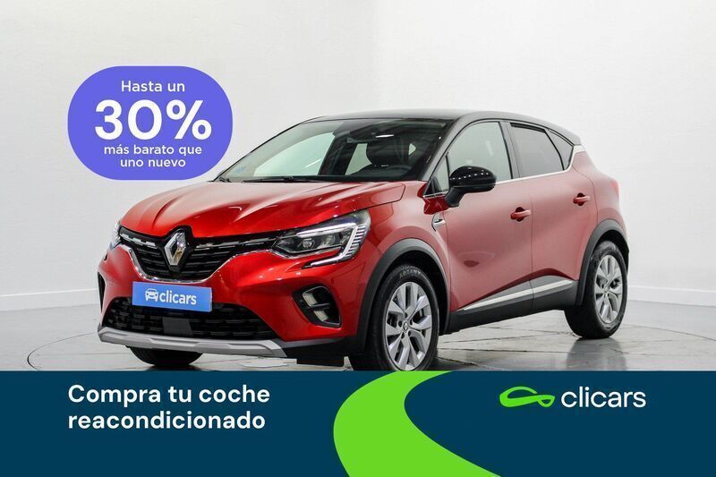 Rojo Usado 2022 Renault Captur Zen SUV | 19.490 € (Precio justo) - Imagen 1/4