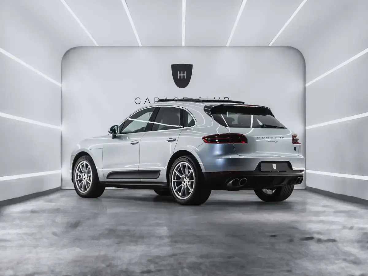 Usado Porsche Macan S 340 CV (250 kW) 2014 Gris / plata SUV