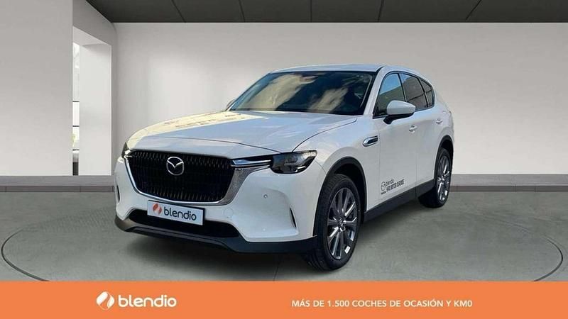 Blanco Nuevo 2025 Mazda CX-60 Exclusive SUV | 46.644 € (Precio justo) - Imagen 1/4