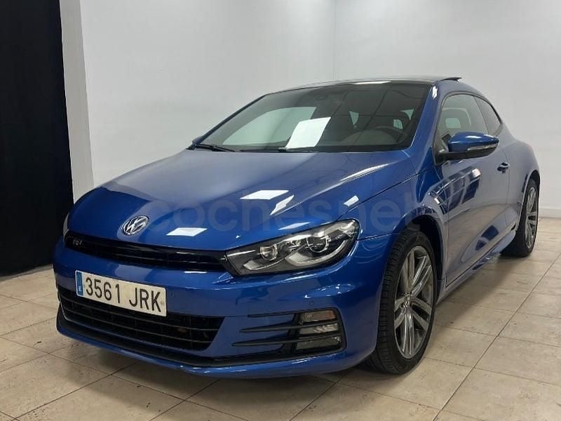 Usado VW Scirocco R-line 150 CV (110 kW) 2016 Azul Coupe