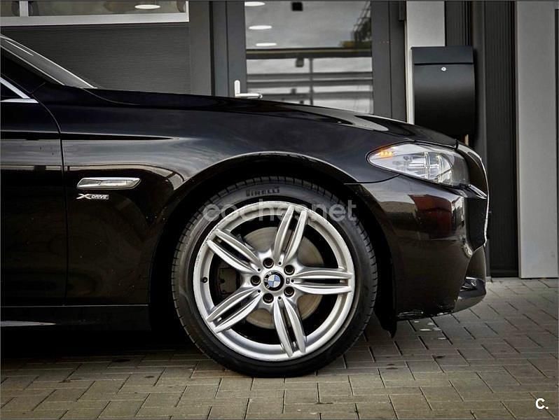 Usado BMW 535 M Sport 313 CV (230 kW) 2012 Negro Familiar