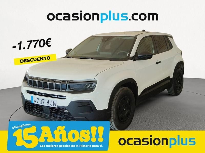 Blanco Usado 2023 Jeep Avenger SUV | 19.480 € (Precio justo) - Imagen 1/4