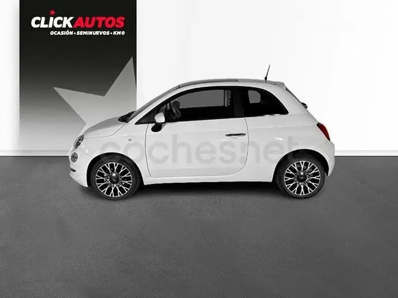 Usado Fiat 500 70 CV (51 kW) 2023 Blanco Berlina