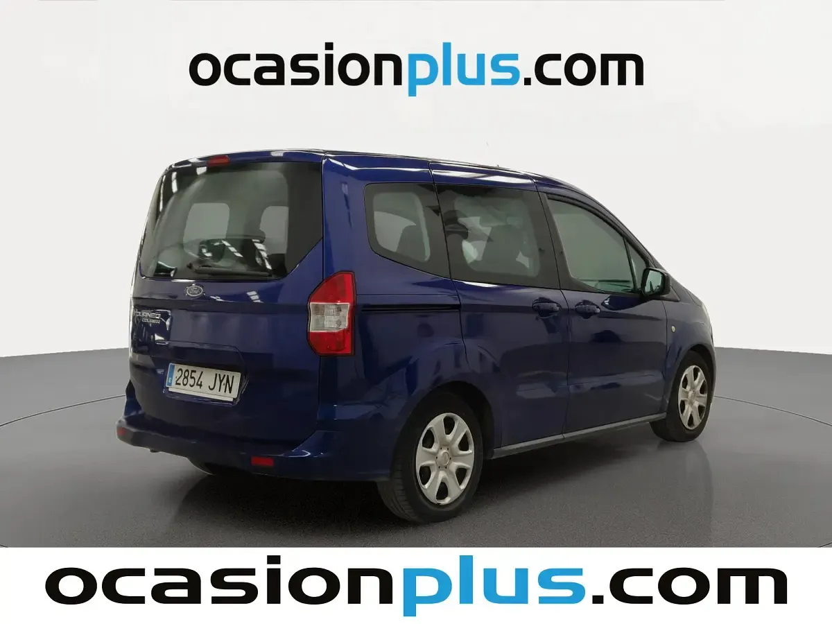 Usado Ford Tourneo Courier Trend 75 CV (55 kW) 2017 Azul Monovolumen