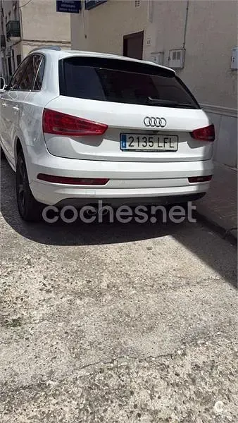 Usado Audi Q3 150 CV (110 kW) 2017 Blanco SUV