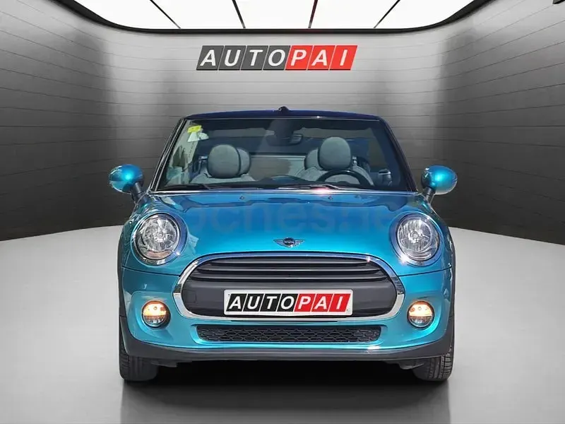 Usado Mini One Cabriolet 102 CV (75 kW) 2016 Azul Descapotable