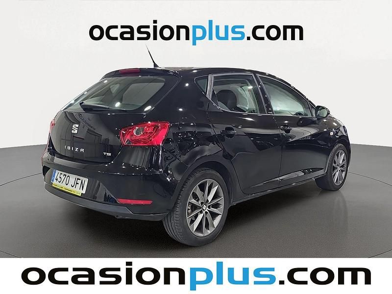 Usado Seat Ibiza I-Tech 86 CV (63 kW) 2015 Negro Utilitario