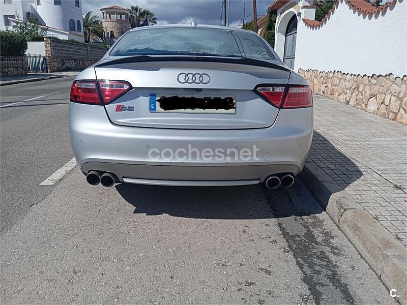 Usado Audi S5 354 CV (260 kW) 2007 Gris / plata Coupe