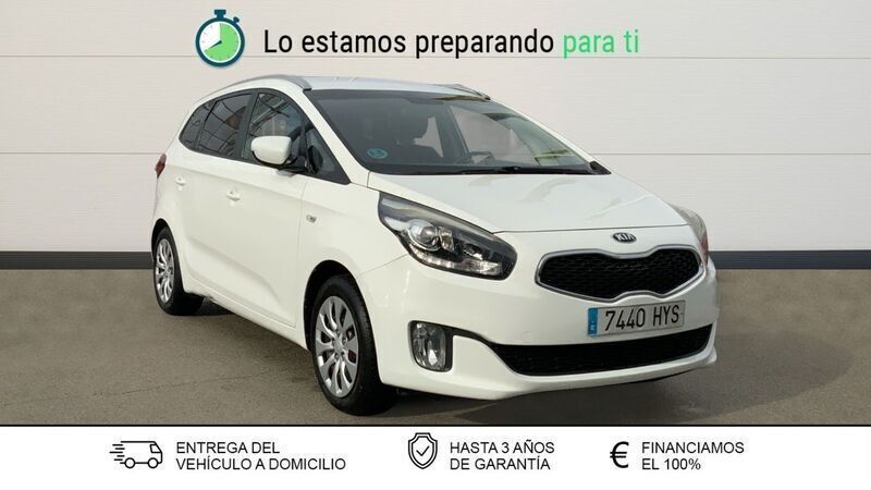 Blanco Usado 2014 Kia Carens Monovolumen | 9000 € - Imagen 1/4
