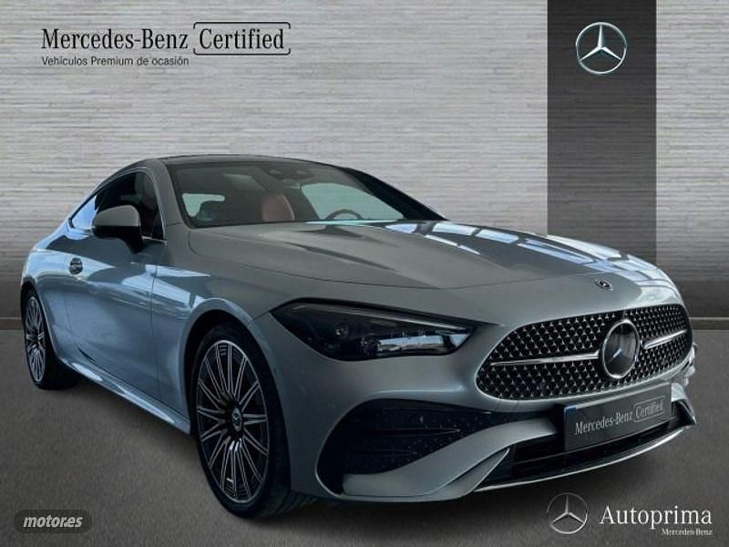 Usado Mercedes CLE220 AMG Line Premium Plus 197 CV (144 kW) 2024 Plata hightech Coupe