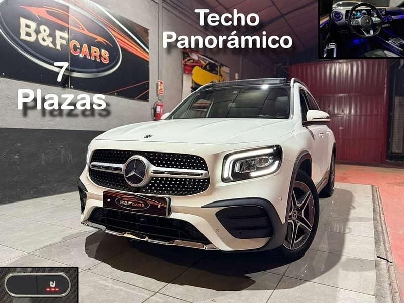 Usado Mercedes GLB200 150 CV (110 kW) 2021 Blanco SUV
