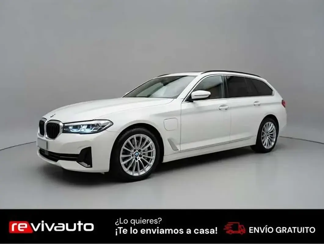 Usado BMW 530e 292 CV (214 kW) 2021 Blanco Familiar