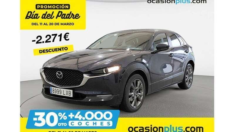 Azul Usado 2022 Mazda CX-30 SUV | 22.719 € (Precio justo) - Imagen 1/4