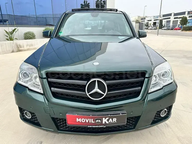 Usado Mercedes GLK350 224 CV (164 kW) 2010 Verde SUV