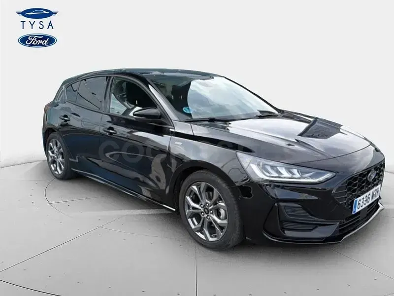 Usado Ford Focus ST-Line 125 CV (91 kW) 2024 Negro Berlina