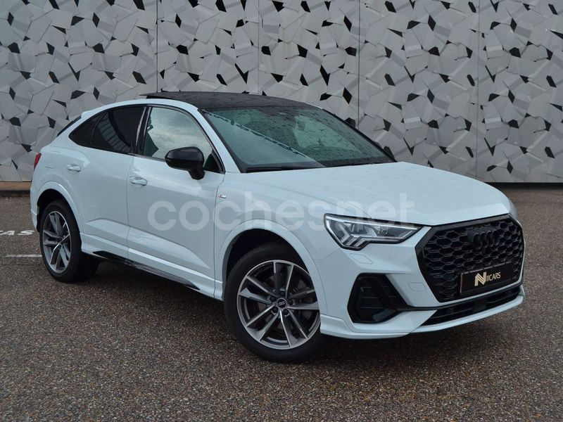 Blanco Usado 2021 Audi Q3 Sportback S-Line SUV | 38.990 € (Precio justo) - Imagen 1/4
