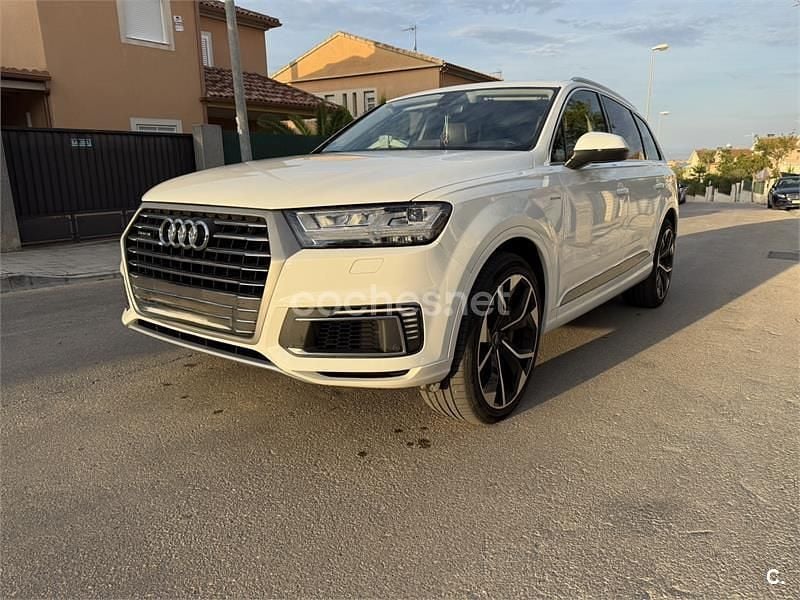 Blanco Usado 2018 Audi Q7 SUV | 32.900 € (Buen precio) - Imagen 1/4
