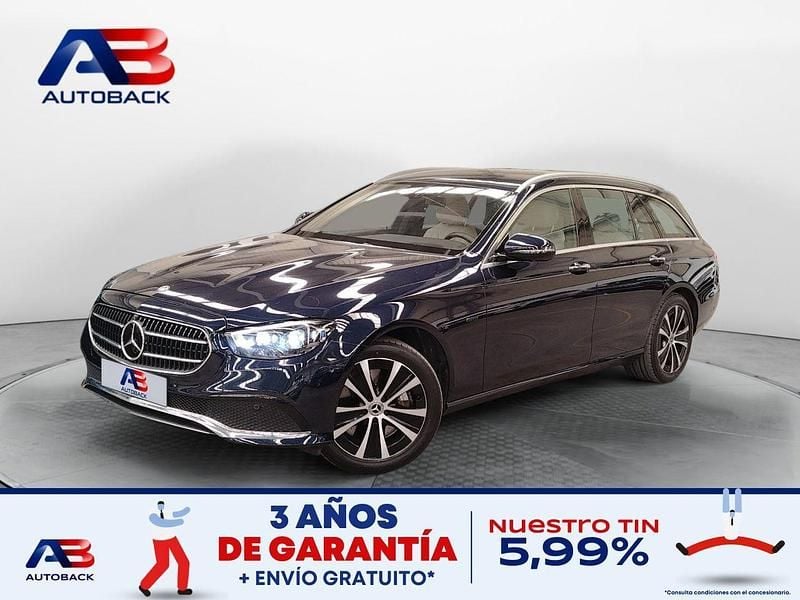 Azul Usado 2021 Mercedes E300 Familiar | 29.650 € (Precio justo) - Imagen 1/2