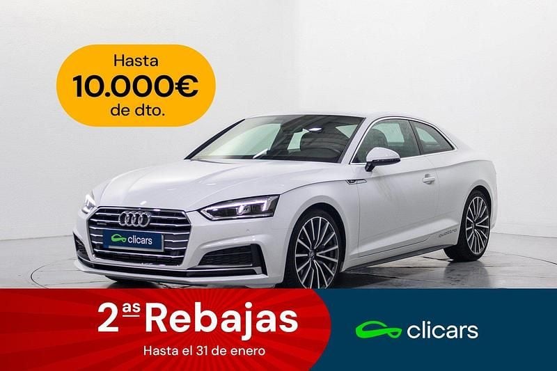 Blanco Usado 2018 Audi A5 S-Line Coupe | 25.490 € (Buen precio) - Imagen 1/4