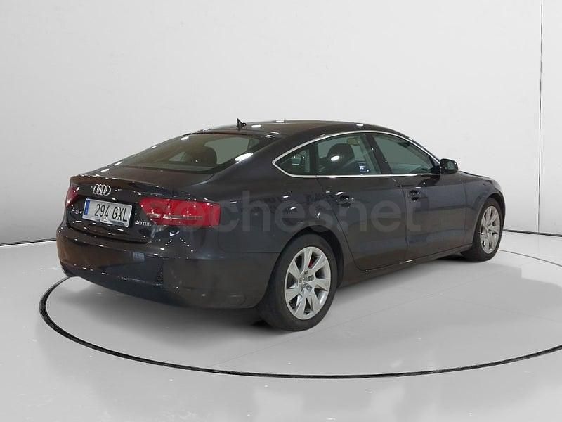 Usado Audi A5 Sportback 170 CV (125 kW) 2010 Negro Utilitario